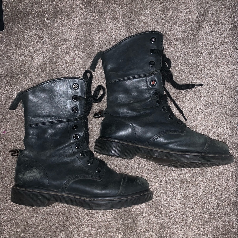Dr Martens Aimilita Boots Floral Lining